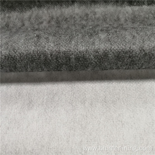 Polyester nylon mixed coating fusible nonwoven  interlining